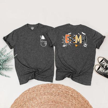 Matching Halloween Family Shirts, Cute Ghost & Spider Tee, Personalized Spooky Outfits for Kids & Adults, Best Halloween Gifts