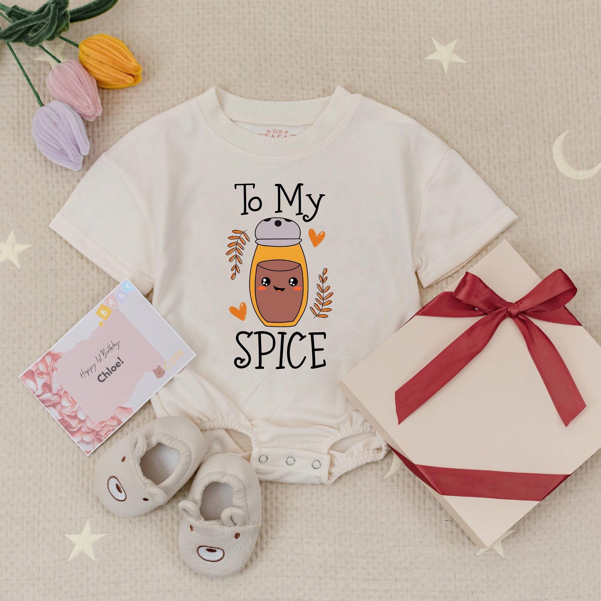 Cute Twins Pumpkin To My Spice Baby Rompers Matching Best Friend Twin Outfits Adorable Halloween Gift for Twins