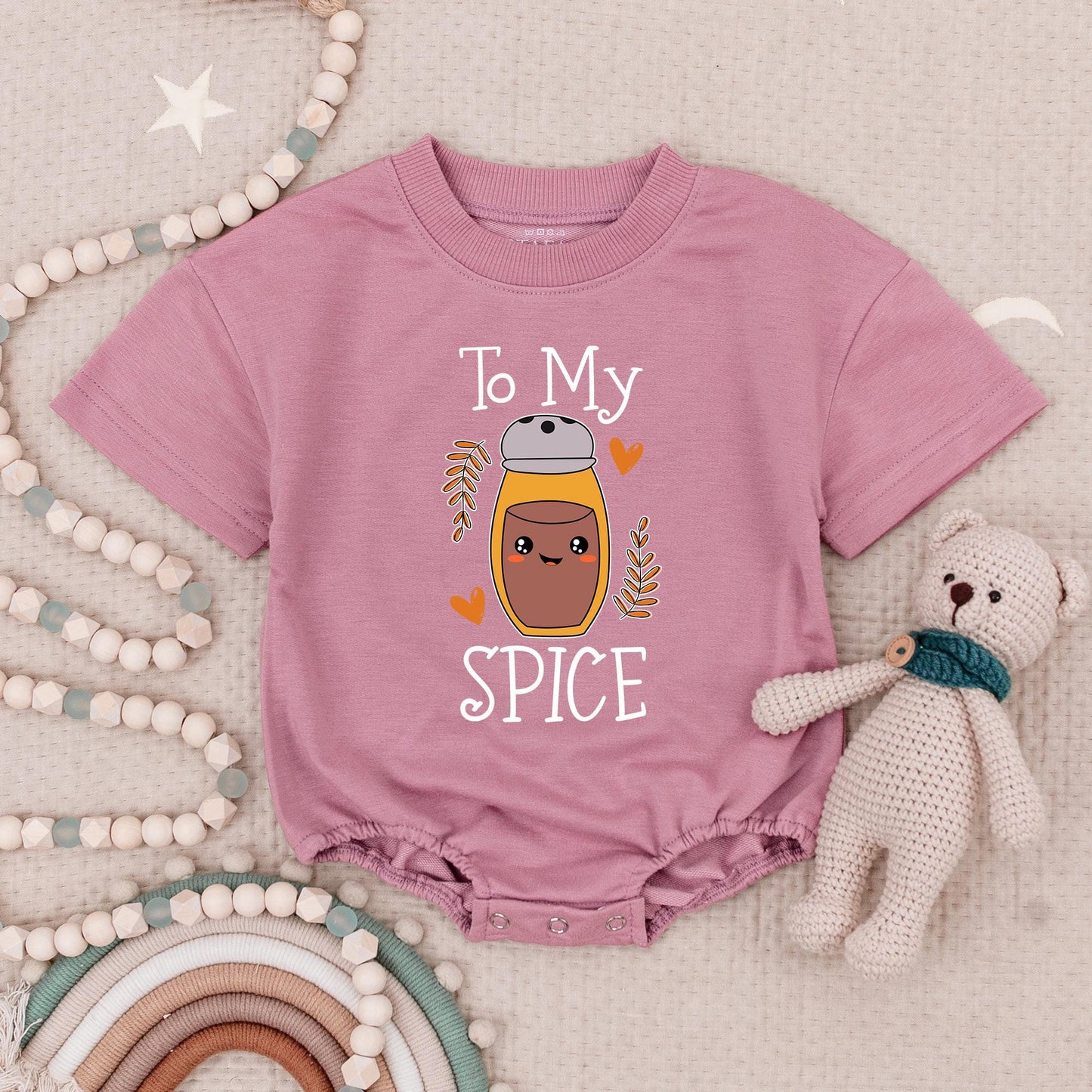 Cute Twins Pumpkin To My Spice Baby Rompers Matching Best Friend Twin Outfits Adorable Halloween Gift for Twins