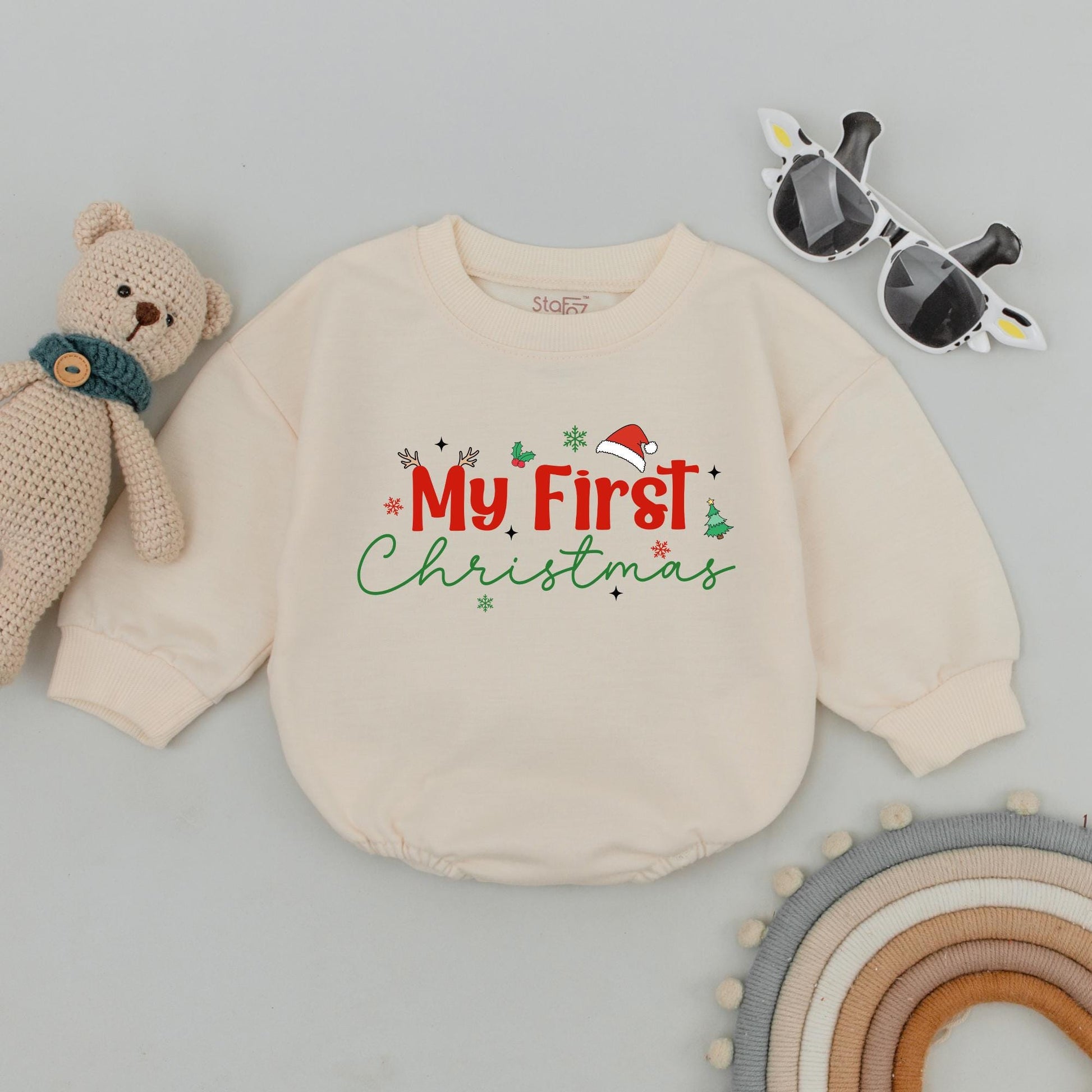 First Christmas As Mama Sweatshirt, Matching Family Holiday Sweaters, Custom Christmas Gift, New Mom Outfit, Festive Mommy and Me Clothing